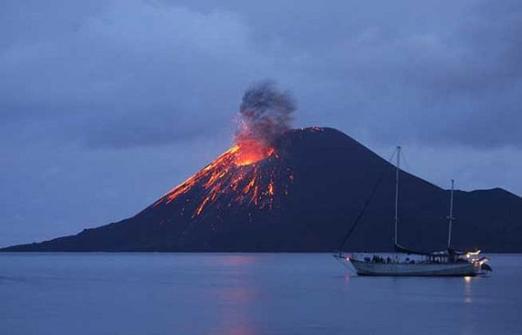 新澳门彩走势和火山喷发时游客急逃与火山喷发急救